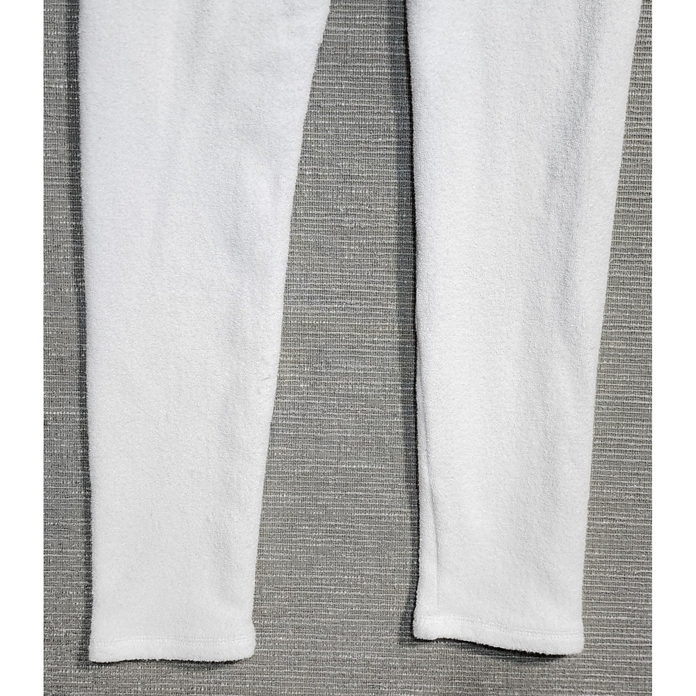 SKIMS Terry Legging Marble White Cotton Blend Loungewear Pants Medium - Picture 6 of 13